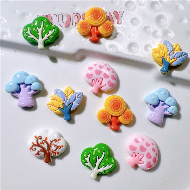 plastic/resin tree 3d resin accessories