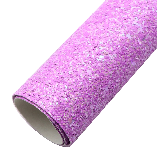 synthetic leather chunky glitter big small sequins mixed faux leather 20*33cm(7.9*13