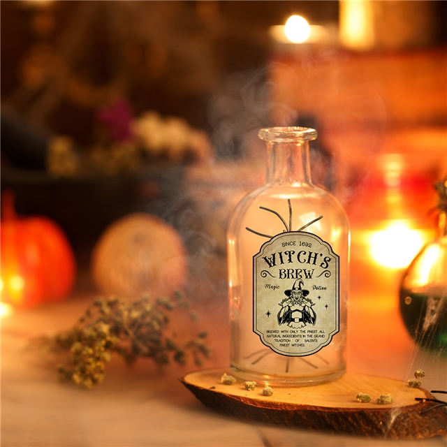 Halloween retro adhesive stickers red wine bottle stickers