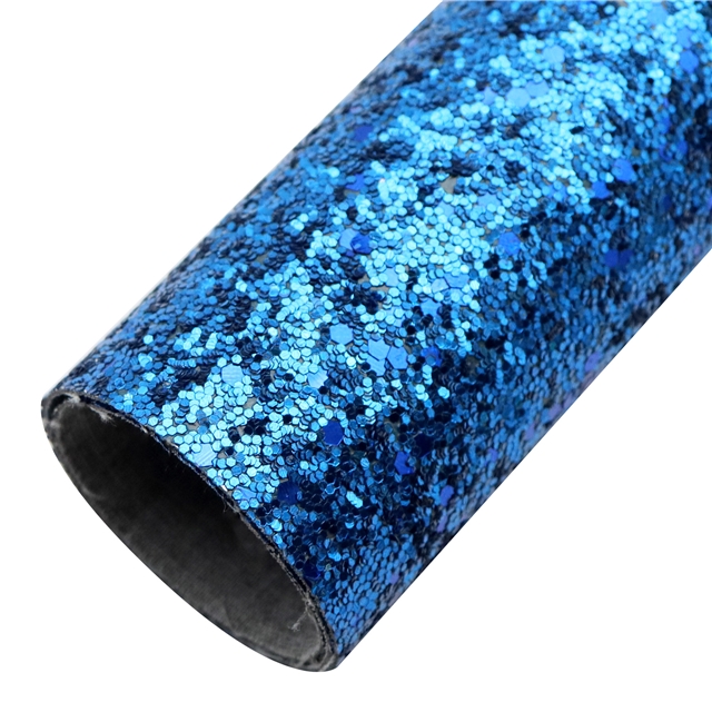 synthetic leather chunky glitter big small sequins mixed synthetic leather flake 20*33cm(7.9*13