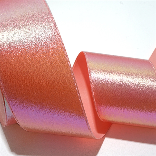 polyester iridescent pigment ribbon