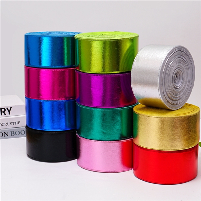 polyester solid colored hot stamping polyester tape