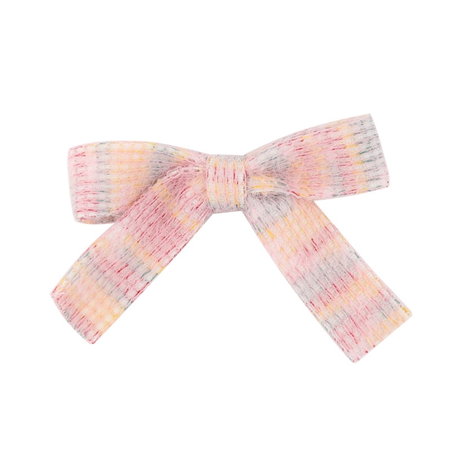gradient ice cream knitted layering cloth ribbons