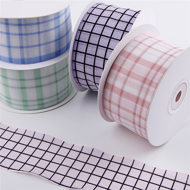 macaron plaid snow yarn