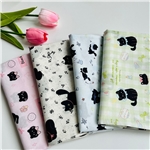 cat series all cotton 60 count poplin fabric