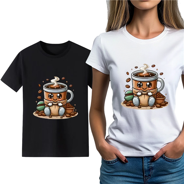 cotton Iron On Transfer Stickers and T-shirts