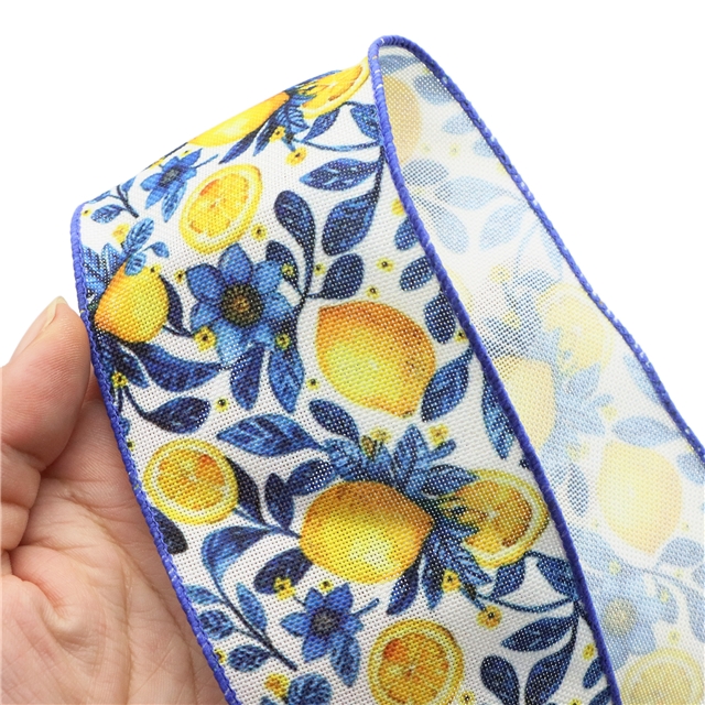 fabric edged fabric slice（5yard/roll）
