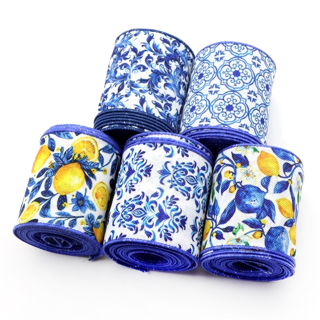 fabric edged fabric slice（5yard/roll）