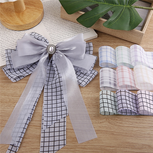 macaron plaid snow yarn