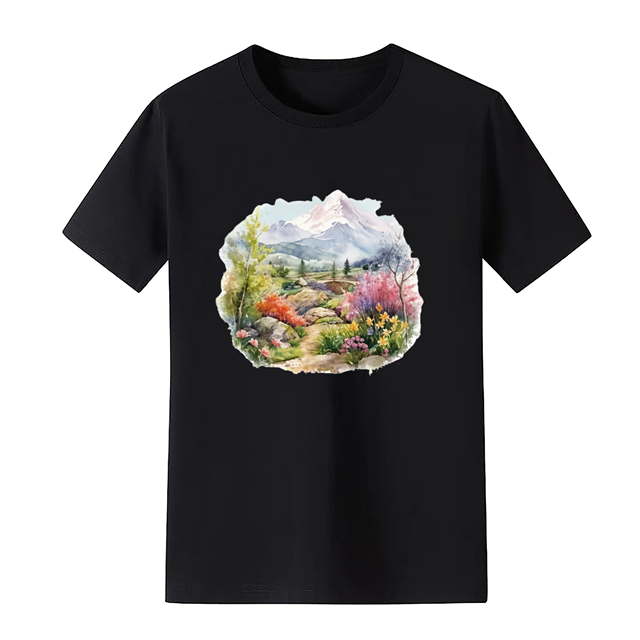 cotton Iron On Transfer Stickers and T-shirts