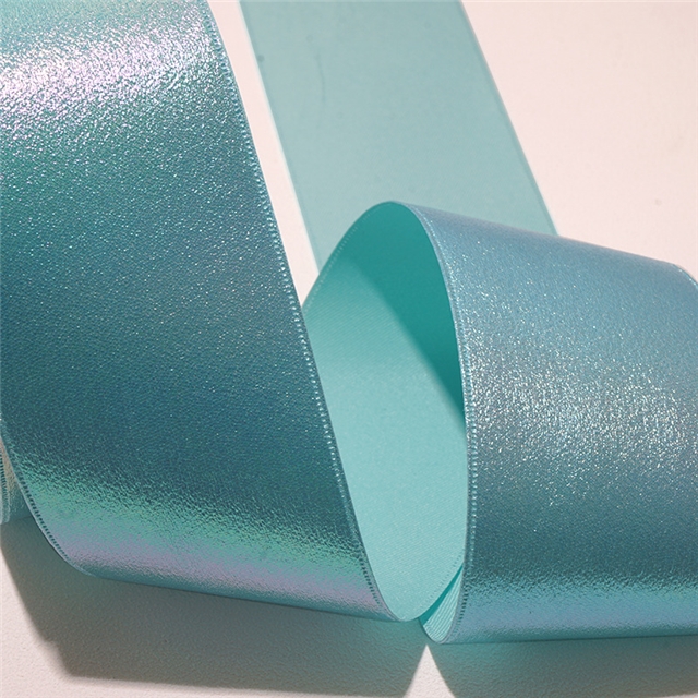 polyester iridescent pigment ribbon