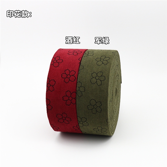 polyester cotton polka dot printed corduroy striped fabric