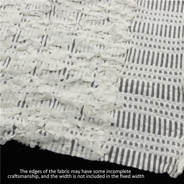 flower ribbon embroidered lace fabric