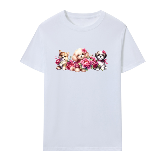 cotton Iron On Transfer Stickers and T-shirts