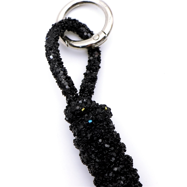 Drill pipe braided keychain accessory