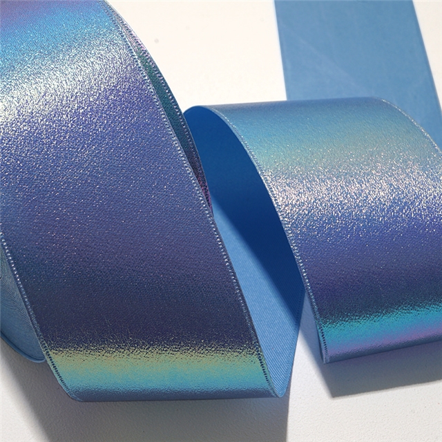 polyester iridescent pigment ribbon