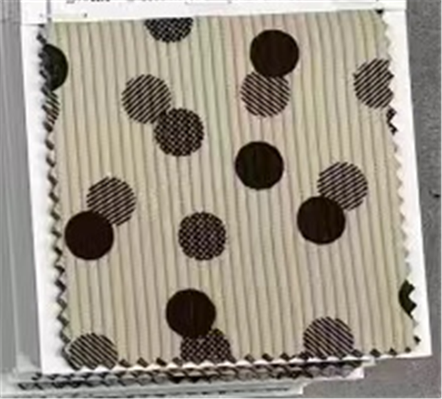 dotted corduroy fabric