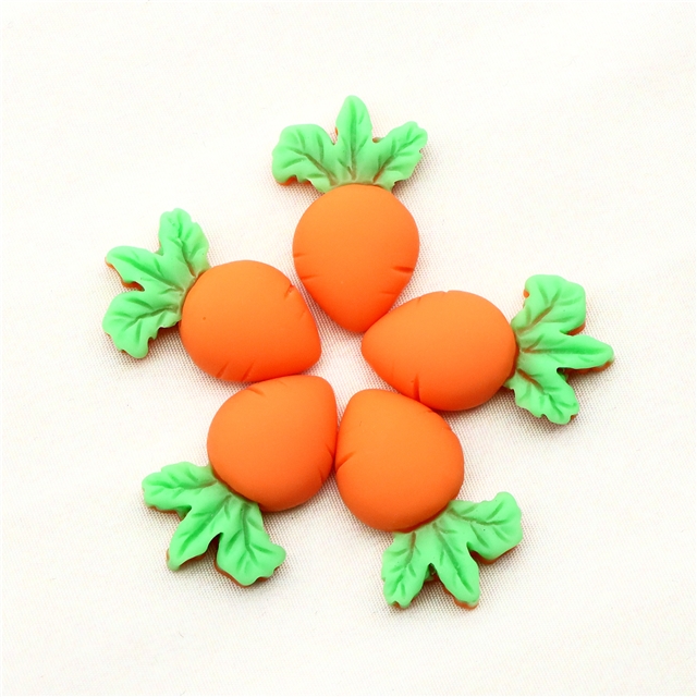 Resin rabbit radish 3d resin accessories