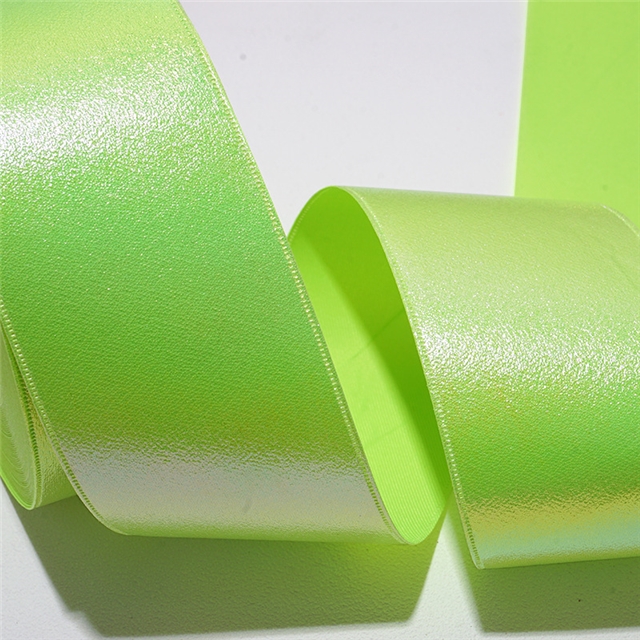 polyester iridescent pigment ribbon