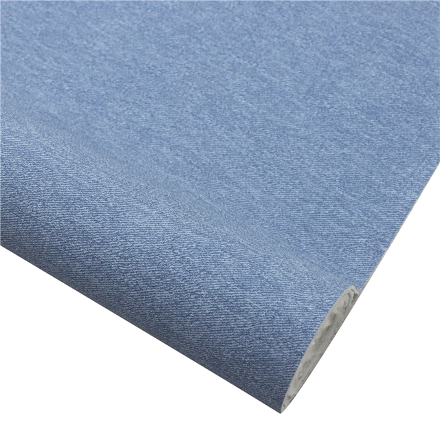 synthetic leather plain denim pattern faux leather 
