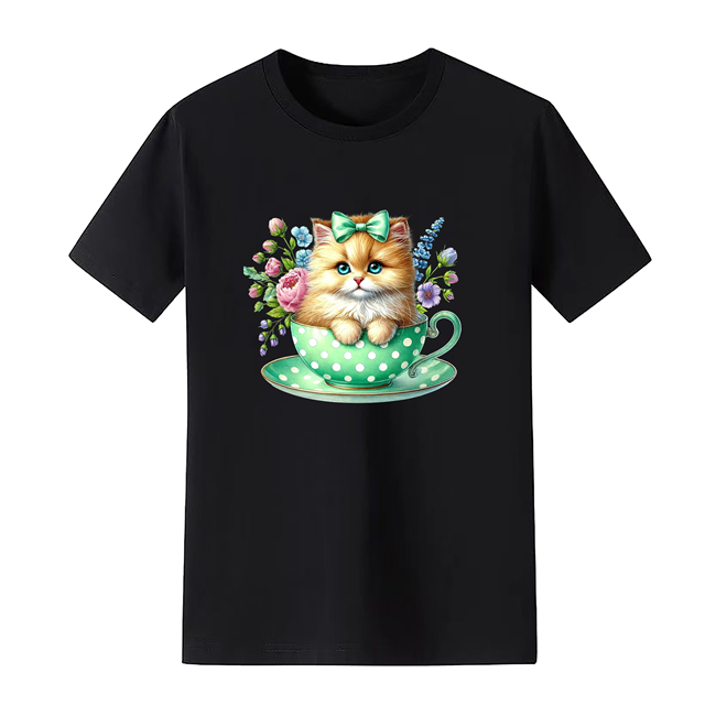 cotton Iron On Transfer Stickers and T-shirts