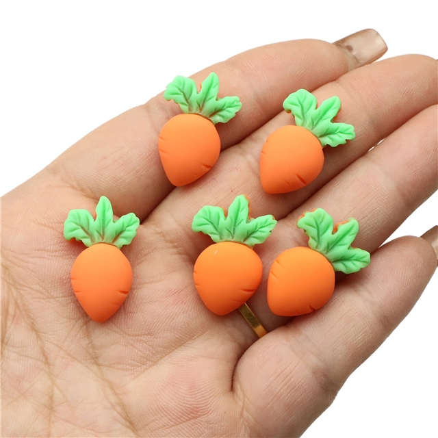 Resin rabbit radish 3d resin accessories