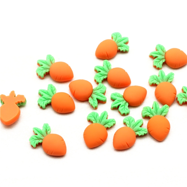 Resin rabbit radish 3d resin accessories