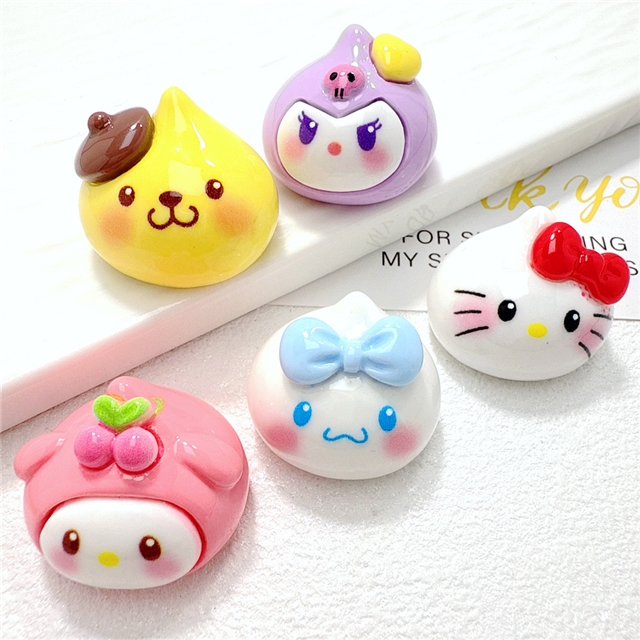 resin Sanrio 3d resin accessories