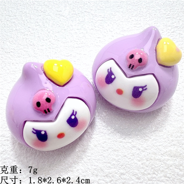 resin Sanrio 3d resin accessories