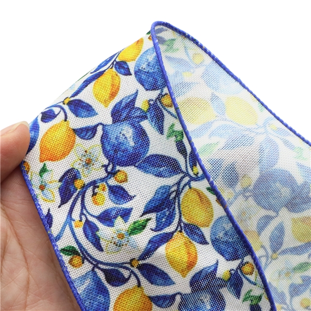 fabric edged fabric slice（5yard/roll）