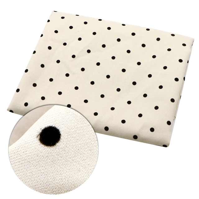 velvet dot twill fabric