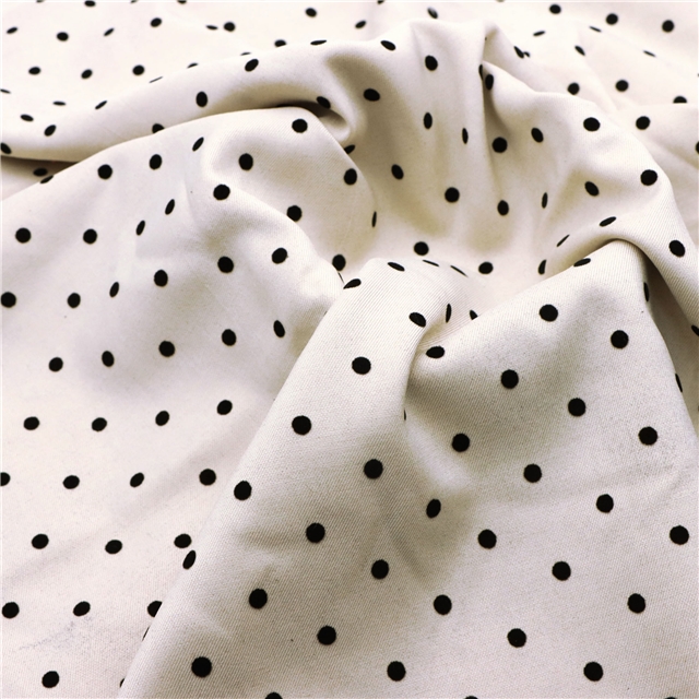 velvet dot twill fabric