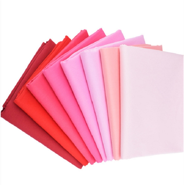 100% cotton plain 100% cotton fabric set