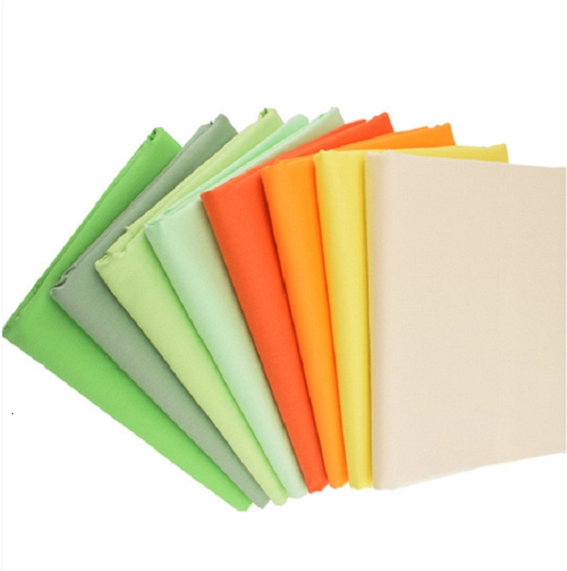 100% cotton plain 100% cotton fabric set