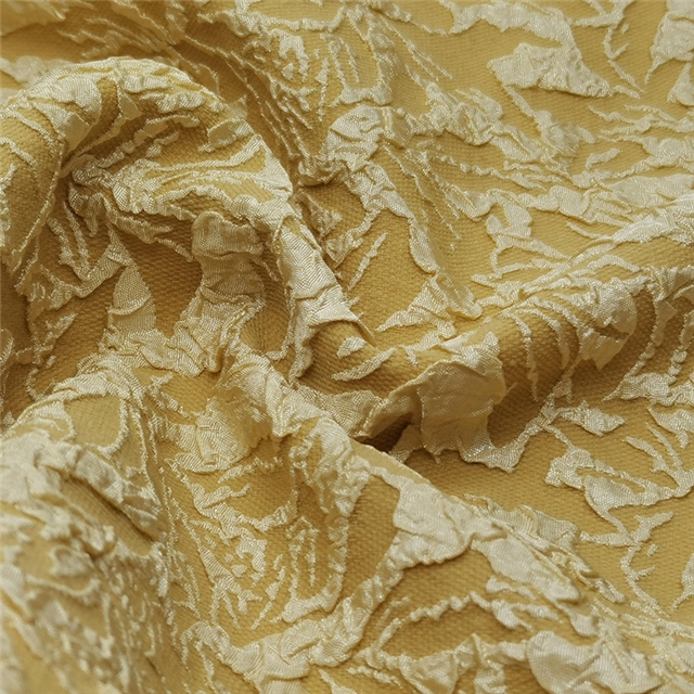 relief abstract bubble jacquard fabric