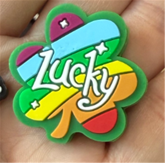 silicone st patricks silicone beads