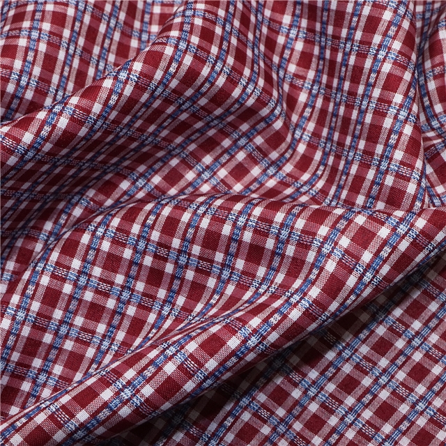 plain jacquard plaid fabric