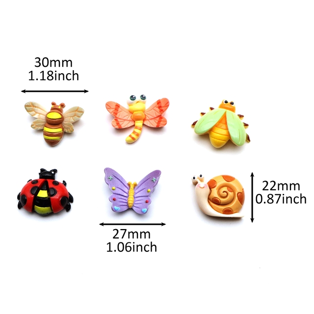 resin insect amusement park 3d resin accessories