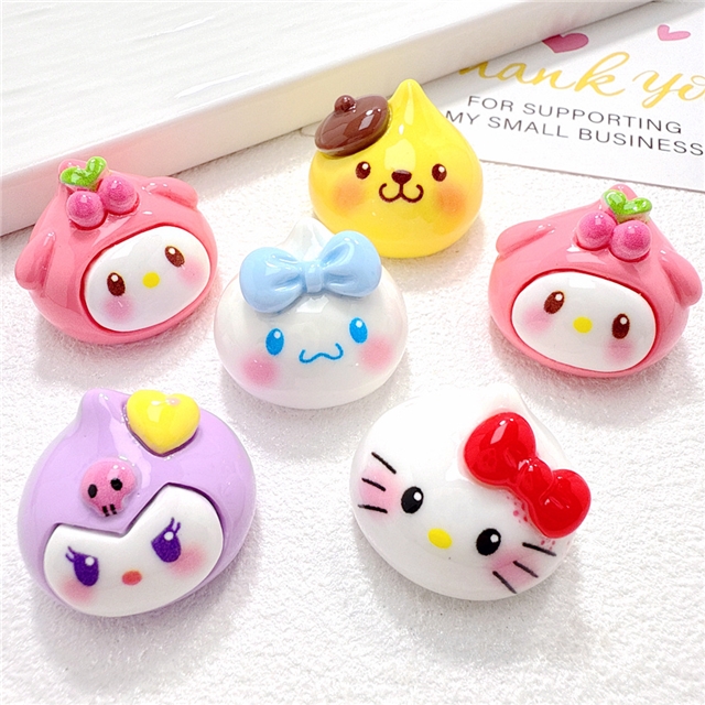 resin Sanrio 3d resin accessories