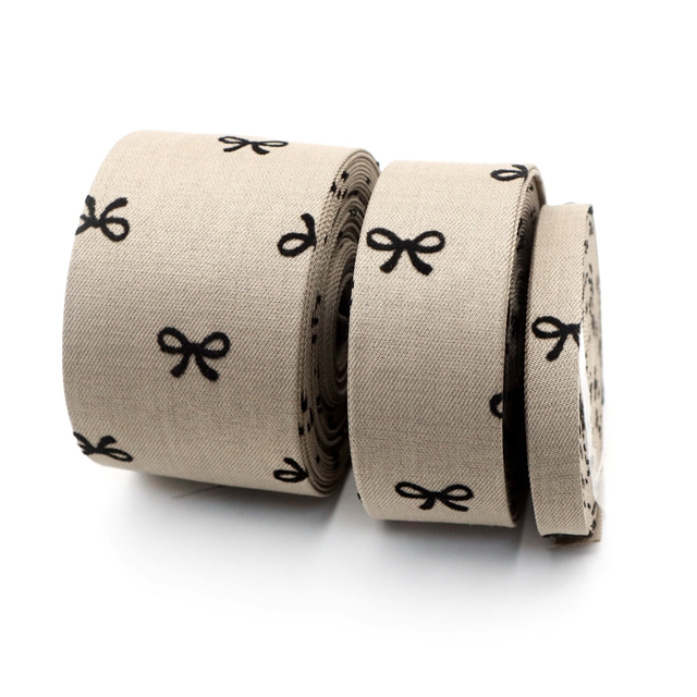 polyester bow series fabric cut to stripe