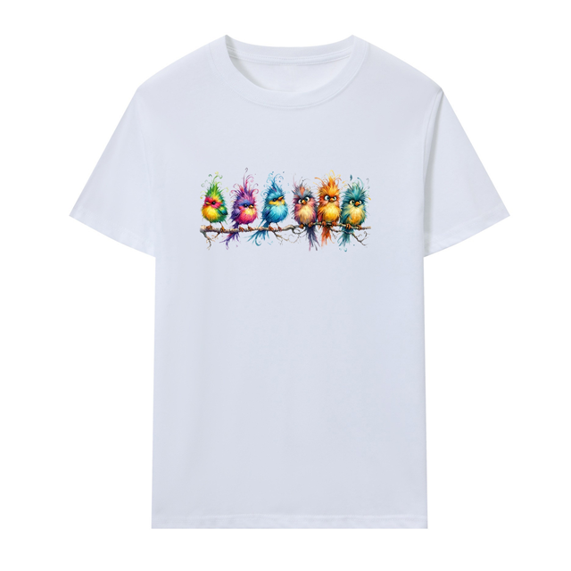 cotton Iron On Transfer Stickers and T-shirts