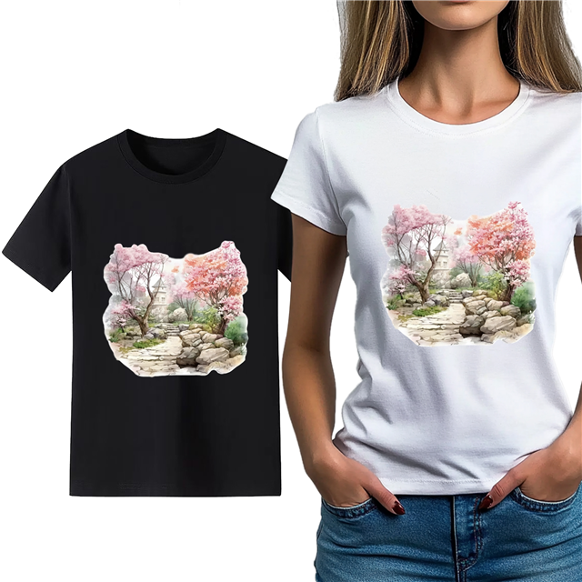 cotton Iron On Transfer Stickers and T-shirts