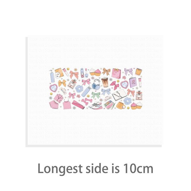 cotton Iron On Transfer Stickers and T-shirts