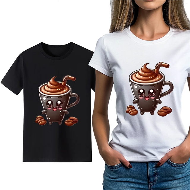 cotton Iron On Transfer Stickers and T-shirts