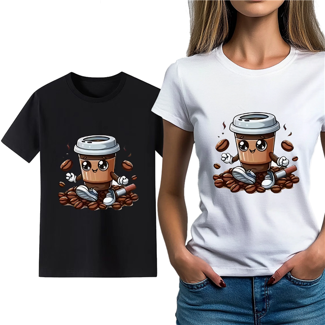 cotton Iron On Transfer Stickers and T-shirts