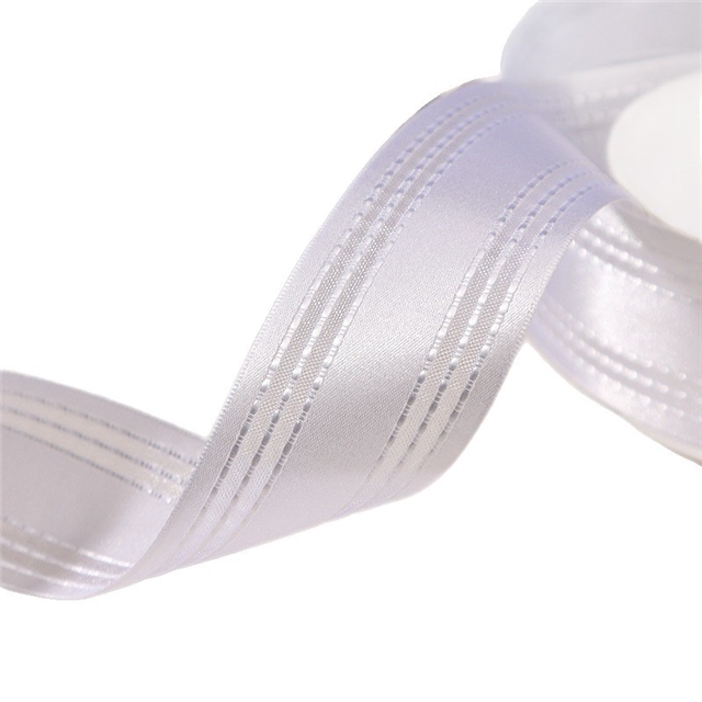 solid colored nylon satin with multiple jumper straps