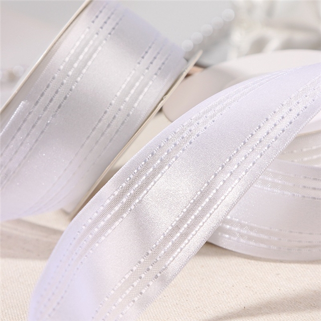 solid colored nylon satin with multiple jumper straps