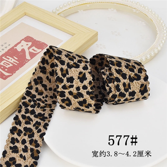 leopard print webbing