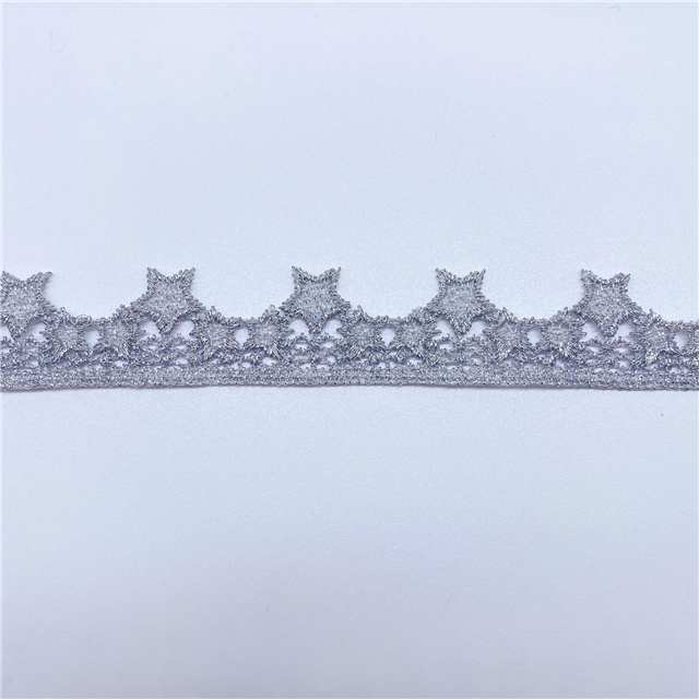 gold and silver thread double sided gold thread embroidery hollow lace