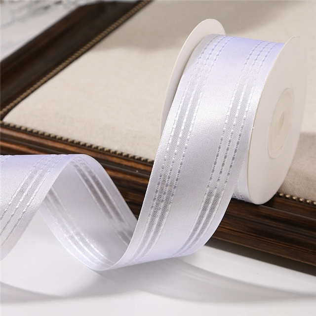 solid colored nylon satin with multiple jumper straps